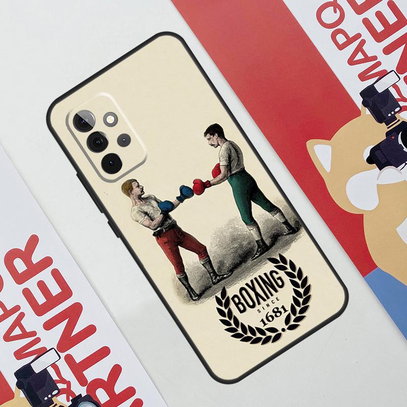 Boxing Art Case For Samsung Galaxy A53 A16 A26 A36 A56 A55 A35 A15 A52 A32 A12 A33 A13 A14 A34 A54 A17