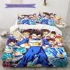 Vegeta Dragon Ball Pattern Bedding Home Decoration Birthday Gift (1 * duvet cover + 2 * pillowcase, without core)
