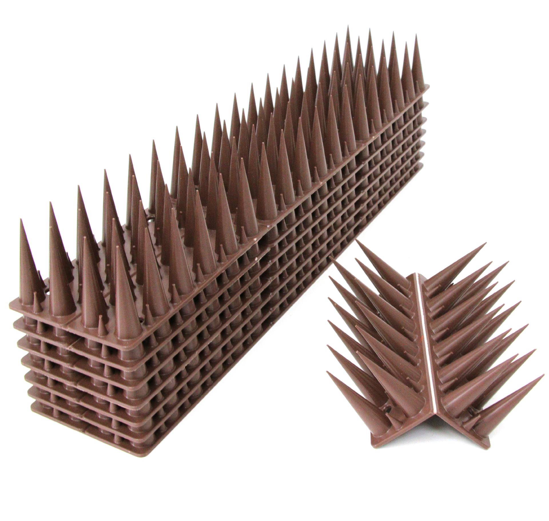 Пластиковые шипы от птиц и кошек - Большие и маленькие средства от животных