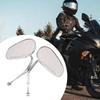 2 kusy Motocyklová zpětná zrcátka Vysoce výkonné díly Robustní Praktické Profesionální