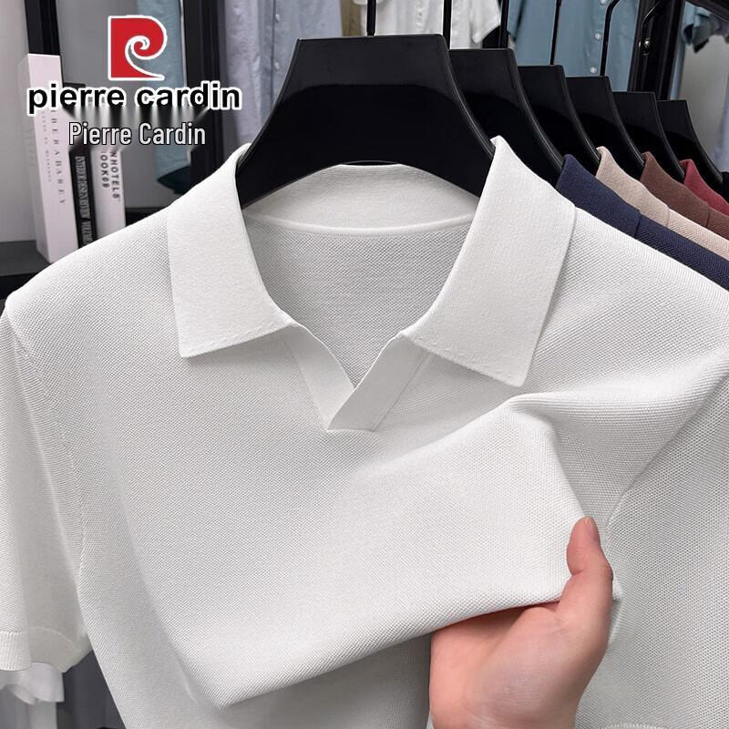 Pierre Cardin Men's Cold Fiber Lapel Polo Shirt