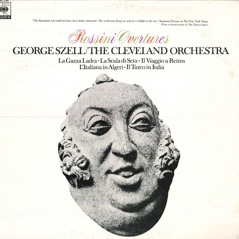 

LP Record GEORGE SZELL, CLEVELAND ORCHESTRA - Rossini: overtures 13AC799 CBS SONY Japan Classical