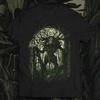 Summer Fashion and Casual Round-neck Men's and Women's Tops with Gothic Graphic T-shirts By The Slavic Forest Elf Leshy