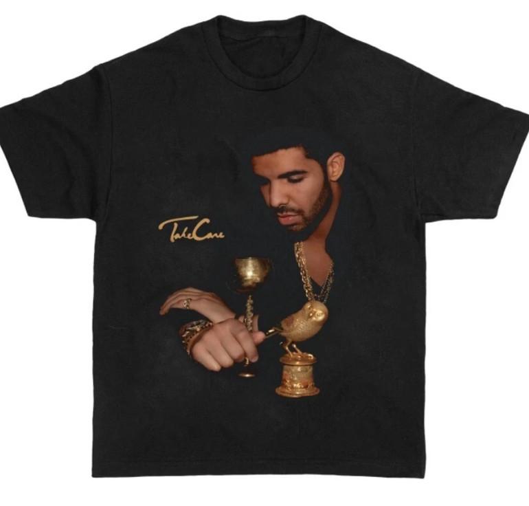 Christmas gift Drake Take Care Album 2011 Retro Music T-Shirt Gift For Fans S