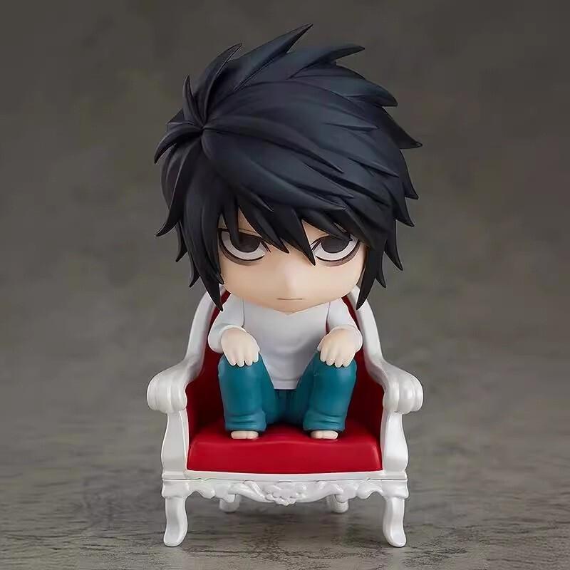 10CM Death Note Nendoroid L 2.0 1200 Lawliet PVC Figurka Akcji Anime