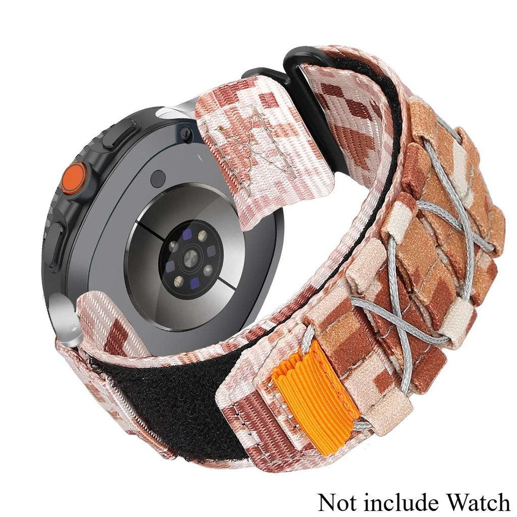 Nytt nylonband för Samsung Galaxy Watch 8/8 Classic Ersättningsarmband Sportklockband Correa för Watch ultra2025/7 47mm Band
