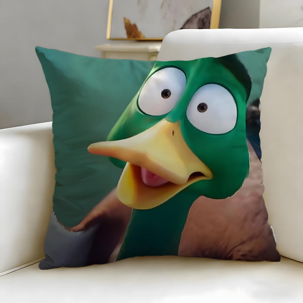 classic animated movie Migration Cushion Cover Soft  EasyWash Pillow Case  Versatile for Couch Bed Travel and Office