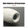 2-in-1 Projector Lamp Starry Sky Night Light with Glass Lens USB Star Light Relaxing Ambient Lighting for Bedroom Camping Car Travel