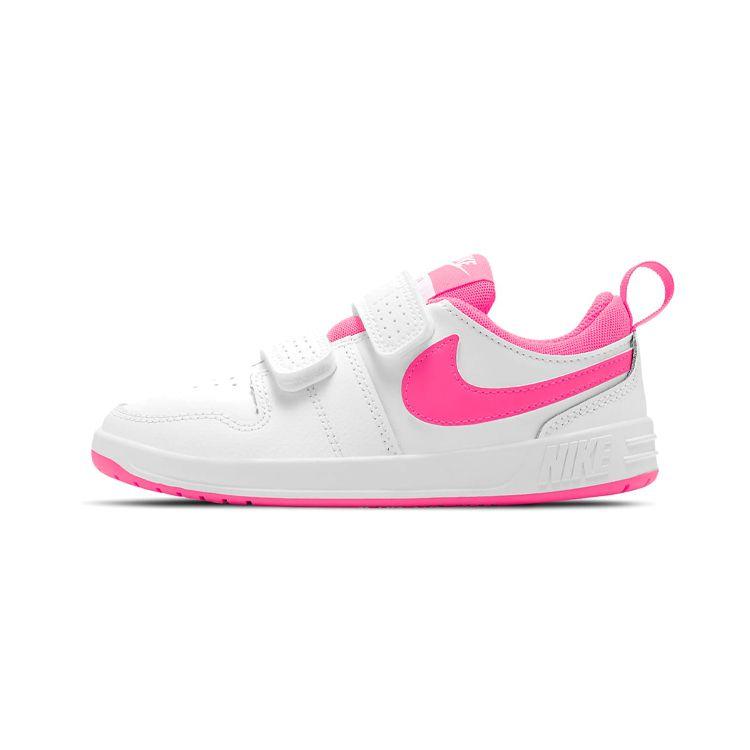 Nike Pico 5 Velcro Low-Top Sneakers Kids Sneakers Pink White AR4161-104