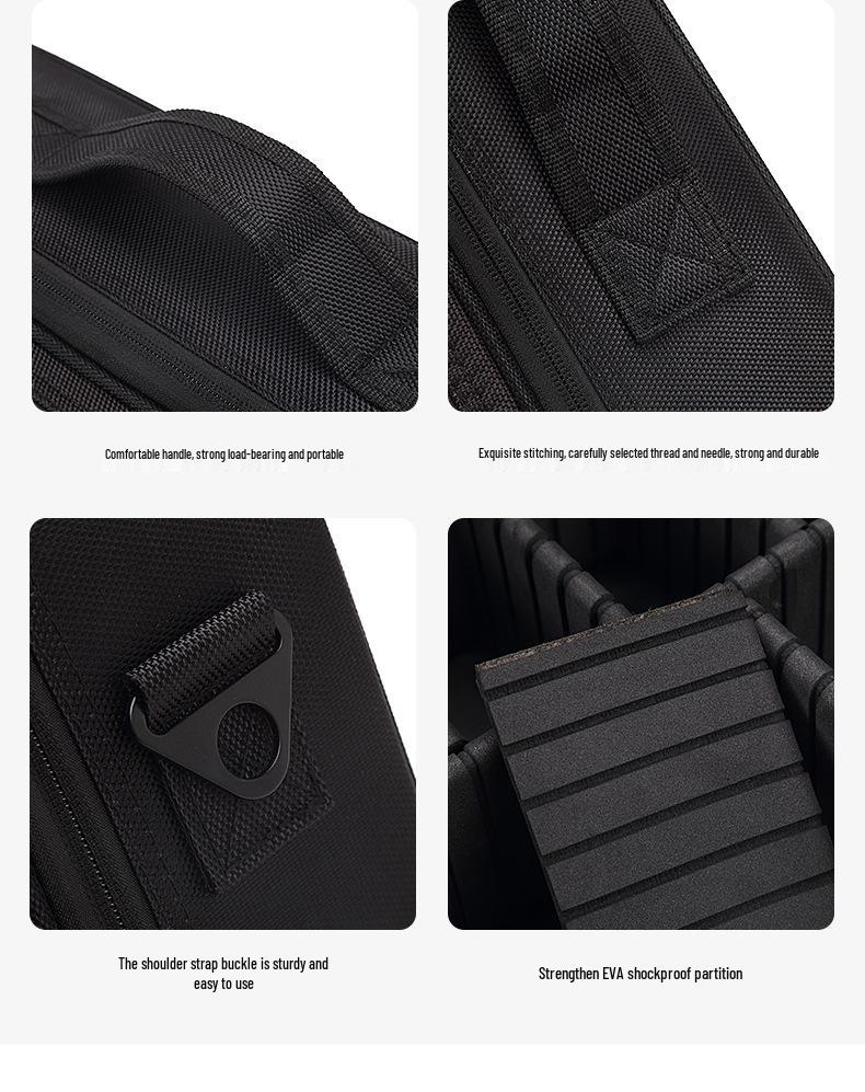 Large Capacity Portable Tattoo Nail Art Makeup Cosmetic Tool Bag