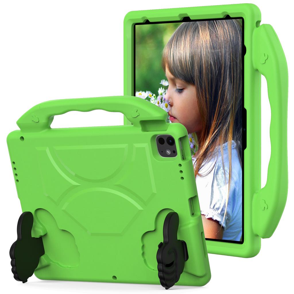 For iPad Pro 12.9-inch (2018)/(2020)/(2021)/(2022)/Air 13 (2025)/(2024)/Pro 13 (2024) Tablet EVA Case with Thumb Kickstand