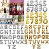 Elegant 40 Inch Gold And Silver Number Foil Balloons For Kids Birthday Parties