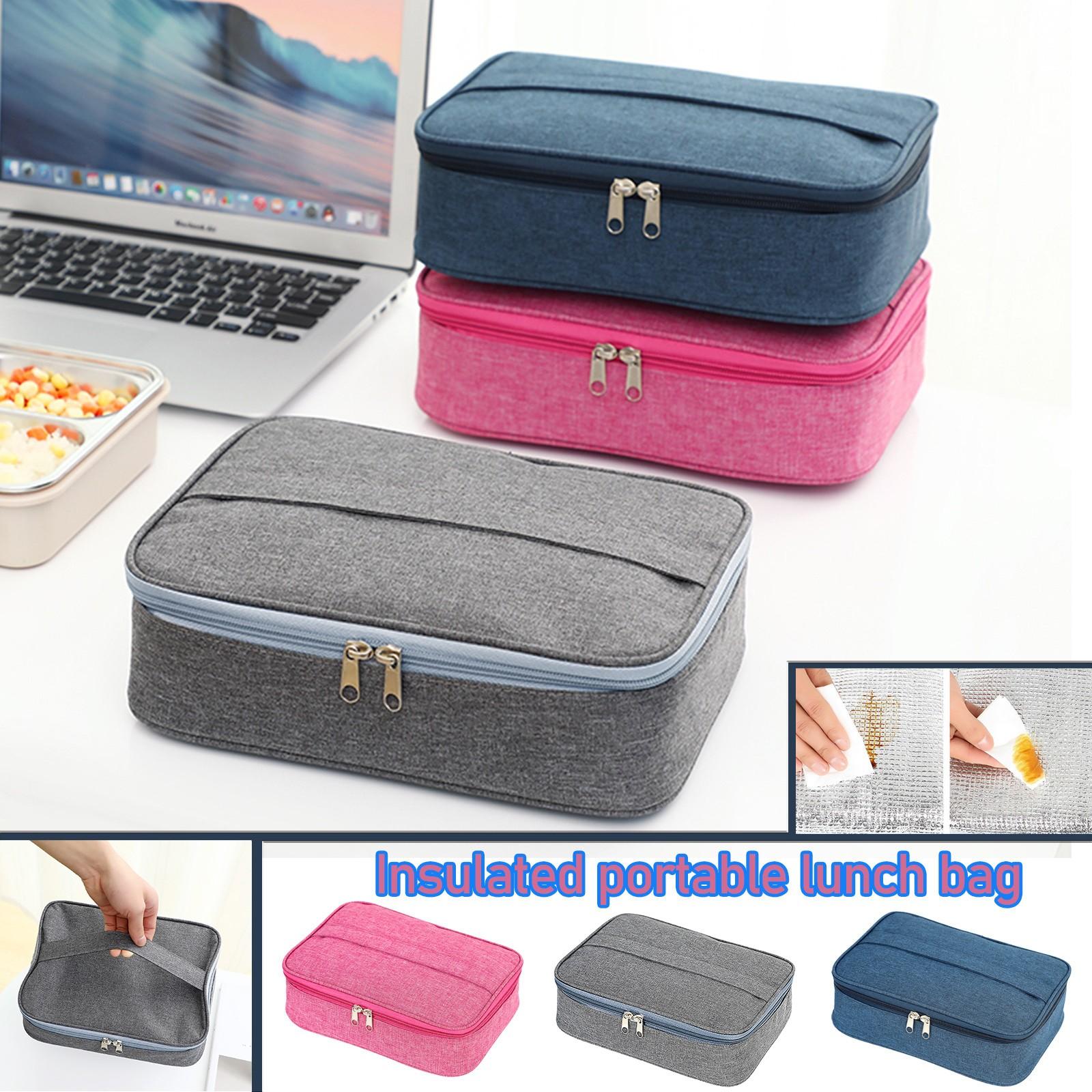 

Прямоугольная изоляционная сумка для сумки для ланча с сумкой для бенто