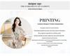Elegant French Floral Print Puff Sleeve Dress: Spring & Autumn Waist-Cinching Long Skirt