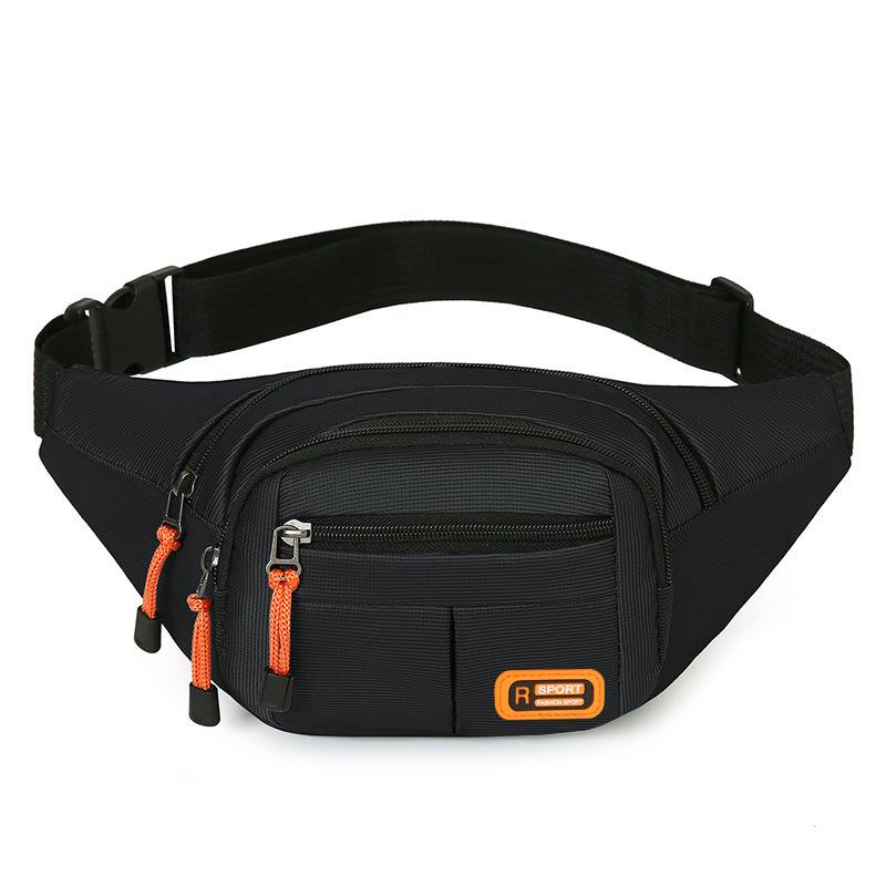 Unisex Multifunctional Waterproof Waist Bag: Large Capacity for Outdoor, Business, Money, and Phone.