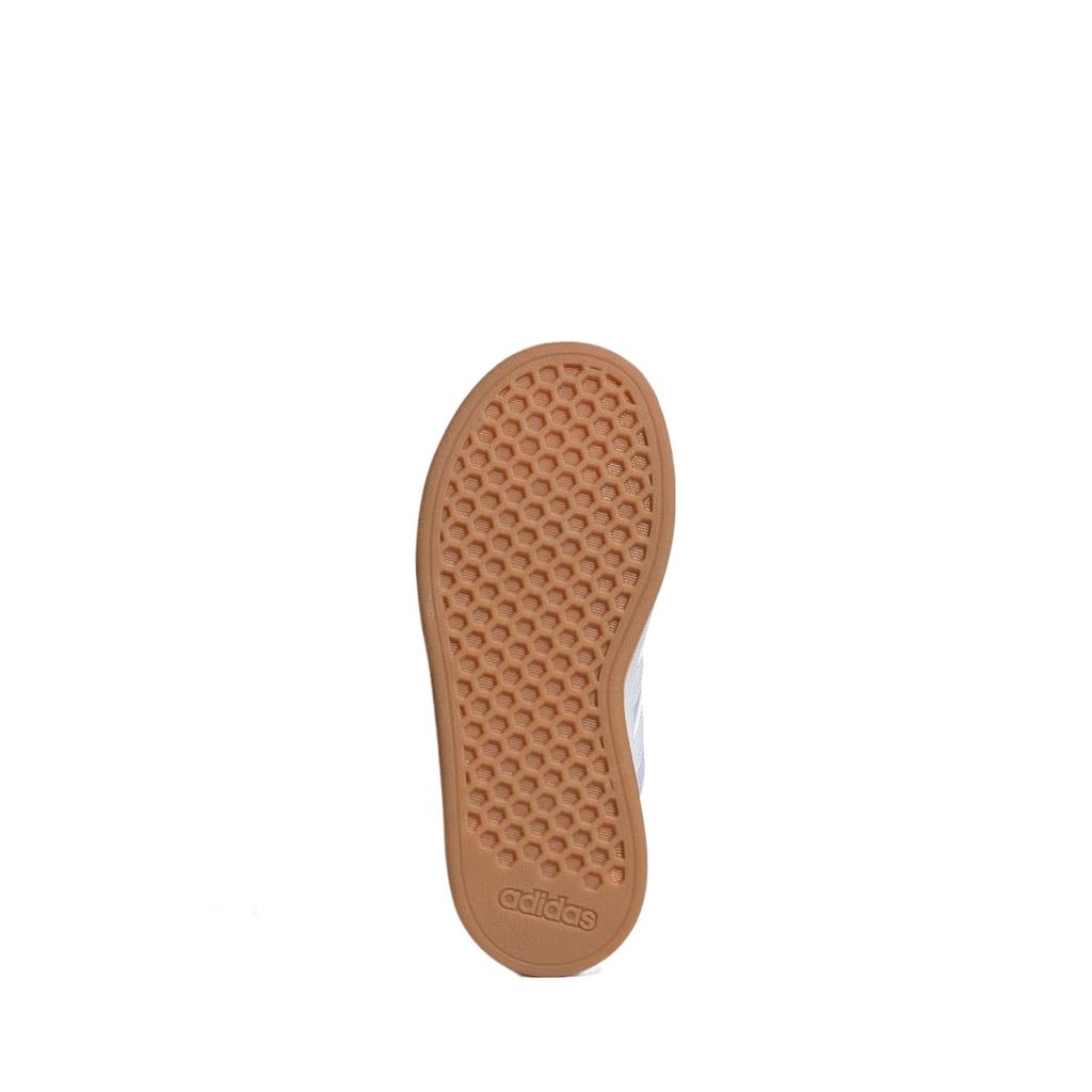 adidas Sneakers Unisex Basse in Ecopelle Grand Court Comode con Velcro Punta Tonda Scarpe da Ginnastica per Bambini KI6485