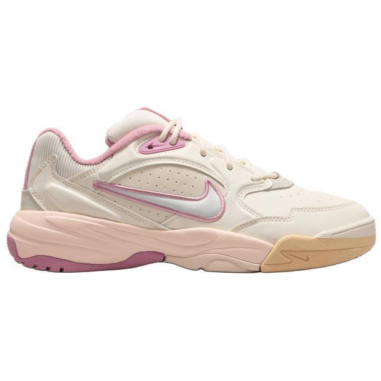 New Nike Anti Slip Wear Resistant Low Top Running Shoes Women's Beige Pink FV2485-104