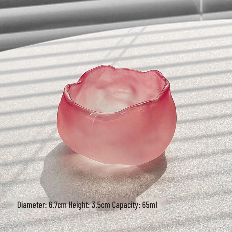 Nordic Irregular Glacier Glass Serving Plate