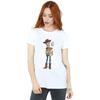Disney Womens/Ladies Toy Story 4 Woody And Forky Cotton Boyfriend T-Shirt