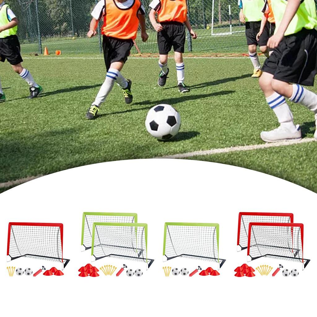 Soccer , Quick Setup, Portable Net for Backyard Fun