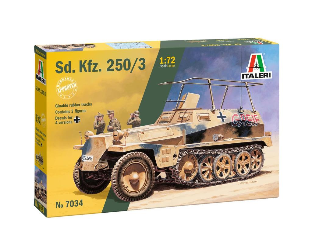 Italeri 7034 1/72 Sd.Kfz250/3 Greif