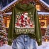 Herren Weihnachtspullover Hoodie, Lässiges Kapuzensweatshirt für die Feierparty und Winterkleidung