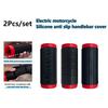 2Pcs Motorcycle Handlebar Cover Brake Covers Self Shrinking Non-Slip Silicone Motorcycles Grip Covers Sleeve Cover Protector