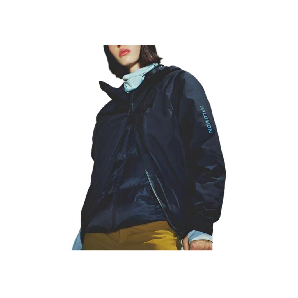 Salomon FW25 Comfortable Simple Waterproof Hooded Three-In-One Down Jacket Unisex Outerwear LC2827600