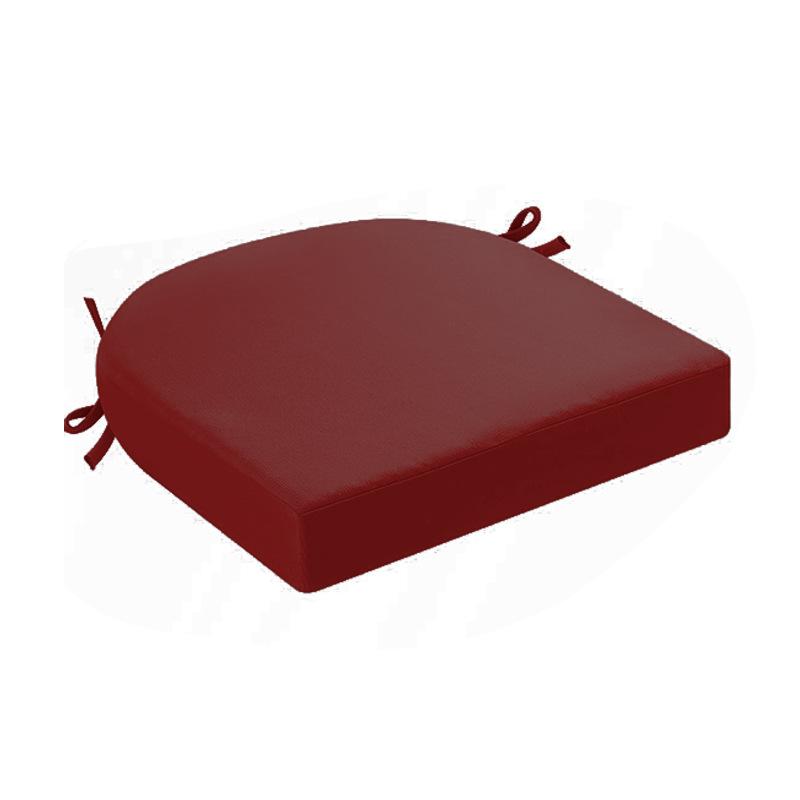Household Sponge Seat Cushion Outdoor Waterproof U-shaped Rattan Chair Soft Bag Curved Chair Cushion Horseshoe Four Seasons