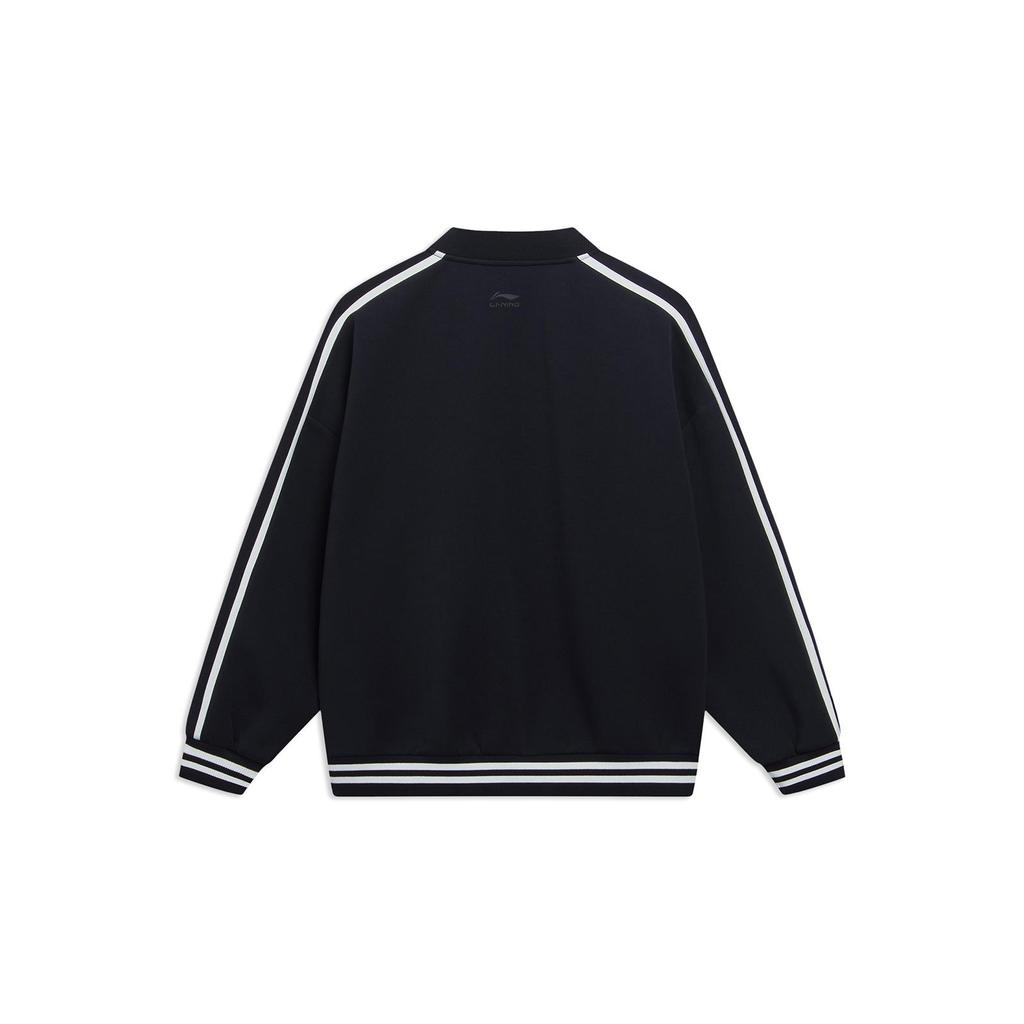 Li Ning Sports Lifestyle Collection Sports Fashion Collection Jacket Unisex Black AWDT545-2