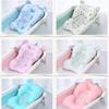 Baby Bathtub Pad Ajustable Bath Support Seat Mat Shower Cushion Newborn Foldable Baby Bath Seat Floating Security Water Pad