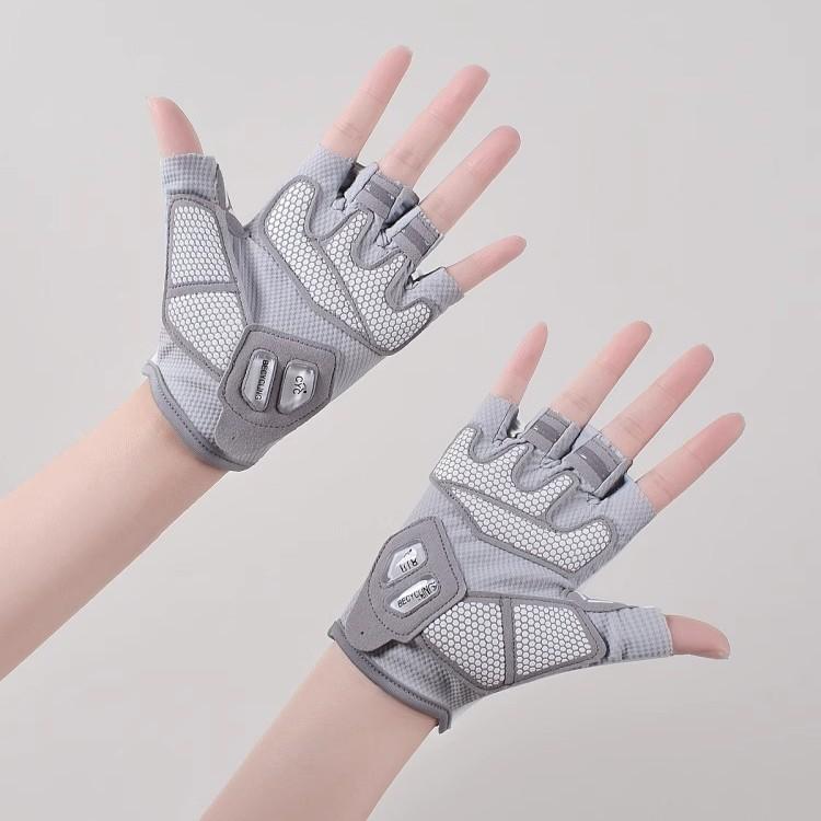 Fitness Gloves Women's Thin Kettlebell Training Yoga Dumbbells Sports Men's Half Finger Non-slip, Wear-resistant and Anti-cocooning
