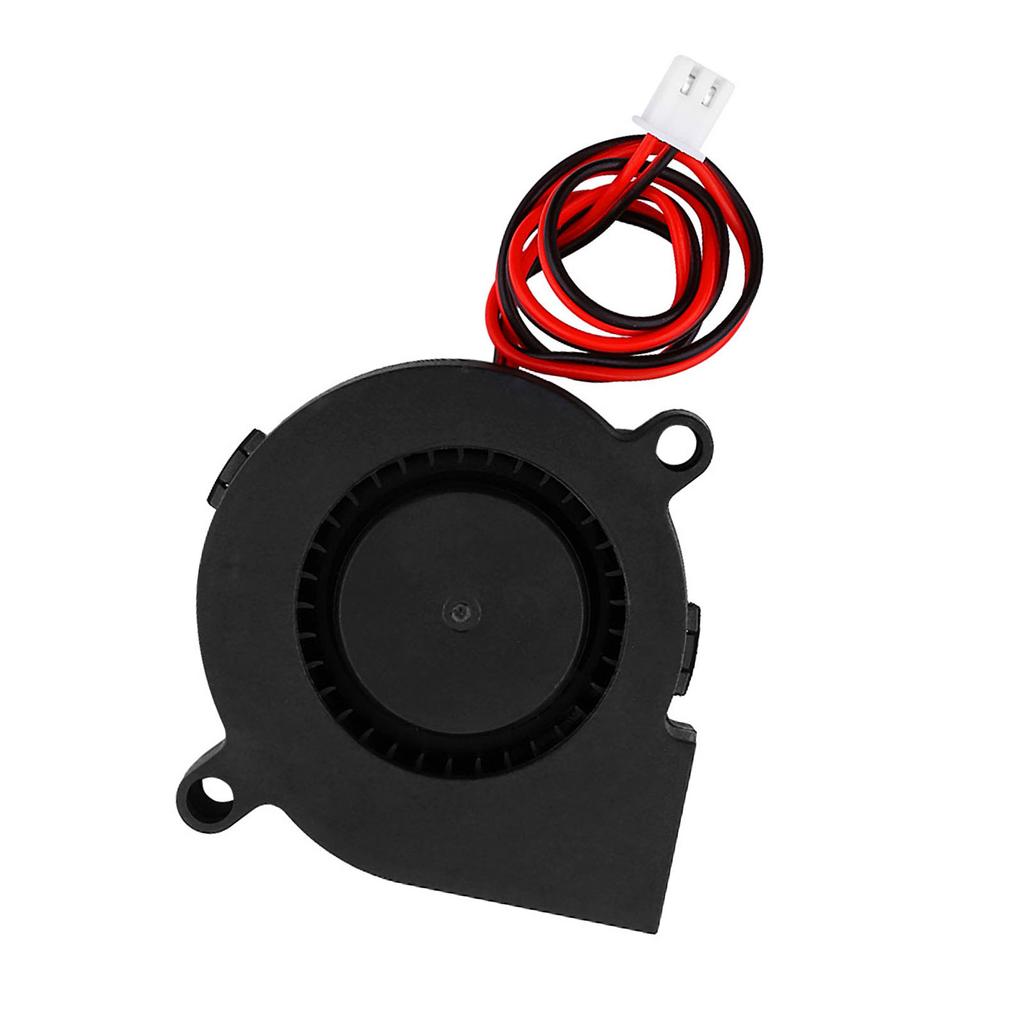 50*15mm Blow Radial Cooling Fan Turbofan Cooler Kit Accessories for 3D Printer   12V