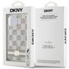 Dkny Dkhmp14Shcptse Iphone 14 / 15 / 136.1 Beżowy/Beige Hardcase Iml Checkered Mono Pattern & Printed Stripes Magsafe