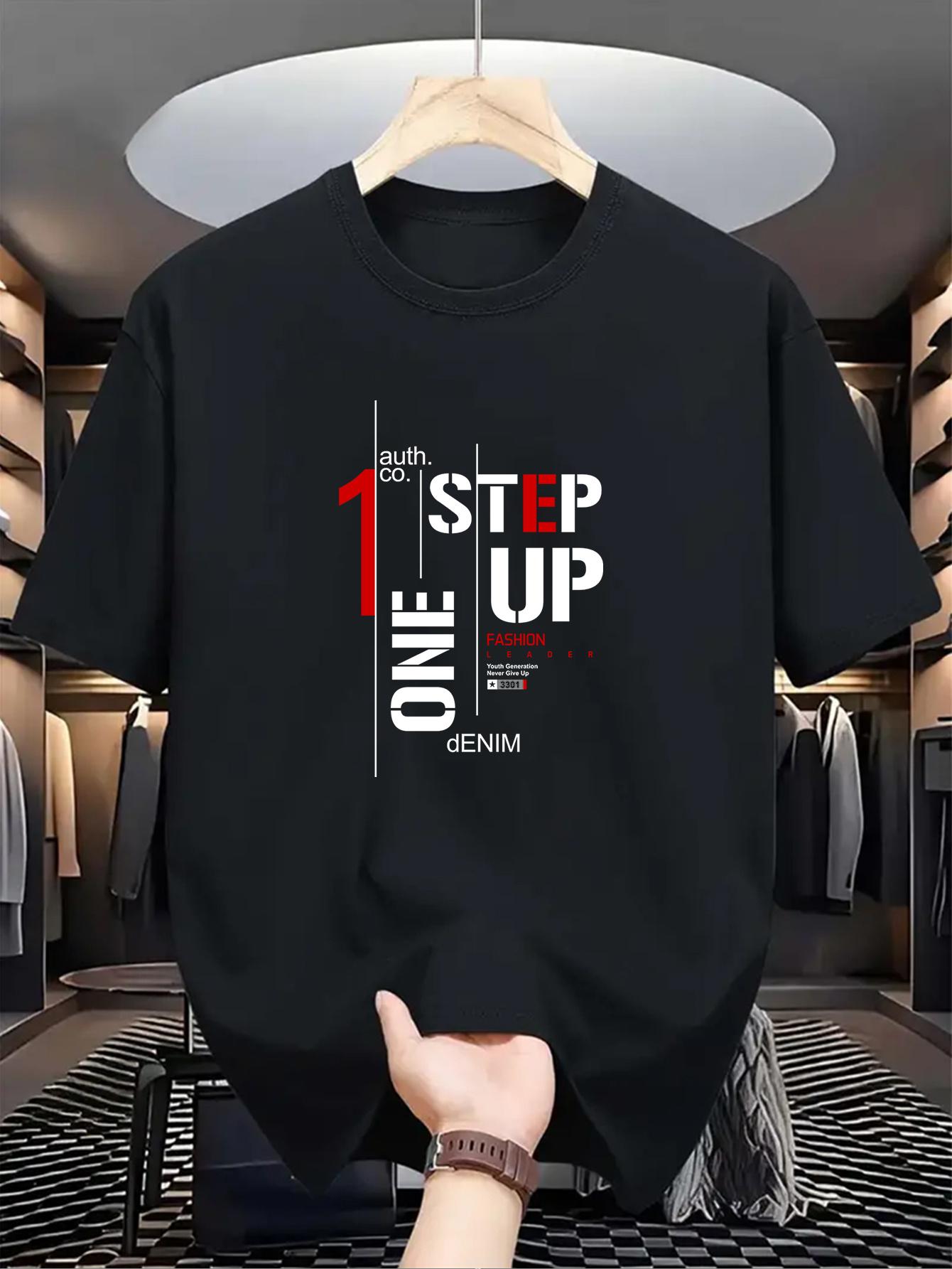 STEP UP Pattern Printed Casual Summer Tops S