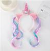 Unicorn Headband for Girls, Pink Satin Sash, Cute and Stylish Accessory for Birthdays, Parties, Events, Celebrations, Kids' Birthdays, Party