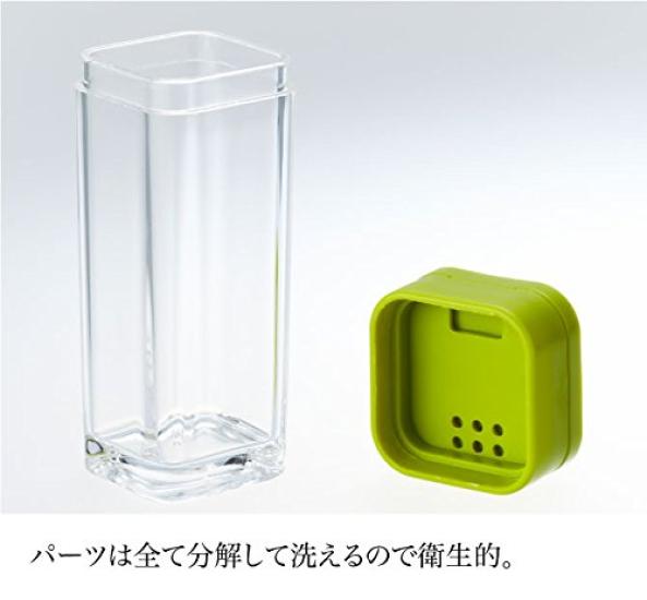 Yamazaki Industries Nádoba na sůl a pepř Kořenka Aqua White 2880