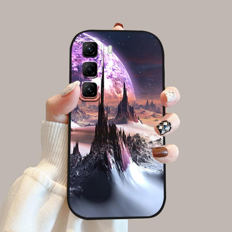 For Infinix Hot 50 Pro+ Case Hot50 Pro Plus 4G Silicone TPU Phone Cover For INFINIX HOT 50 5G Coque Fashion Soft Phone Fundas
