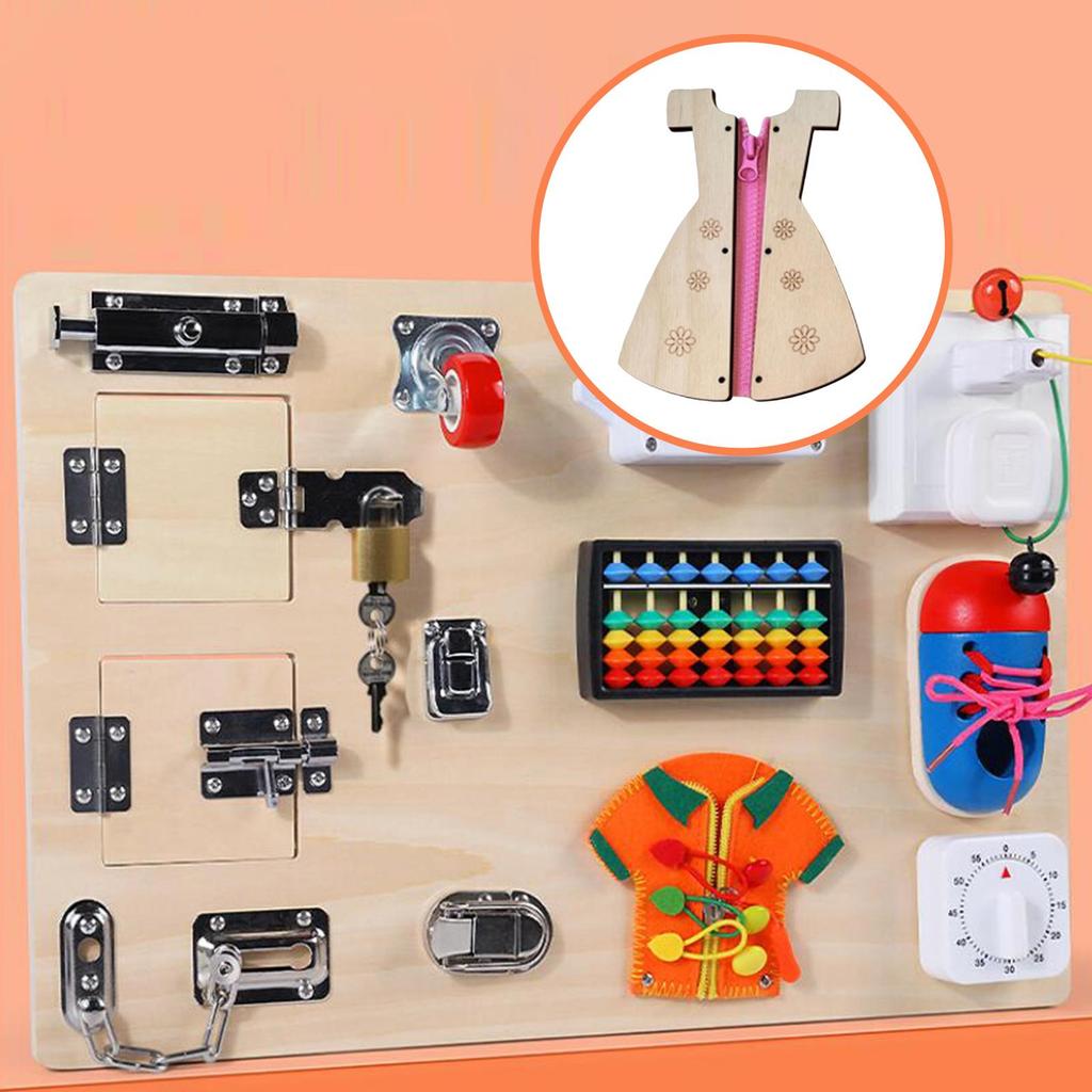 2 X Montessori Busy Board DIY Sensory Accessory