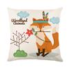 Cute Animal Print Throw Pillow Covers Made Of Polyester Suitable For Home Sofa Cushion Cover Ideal For Living Room Or Bedroom