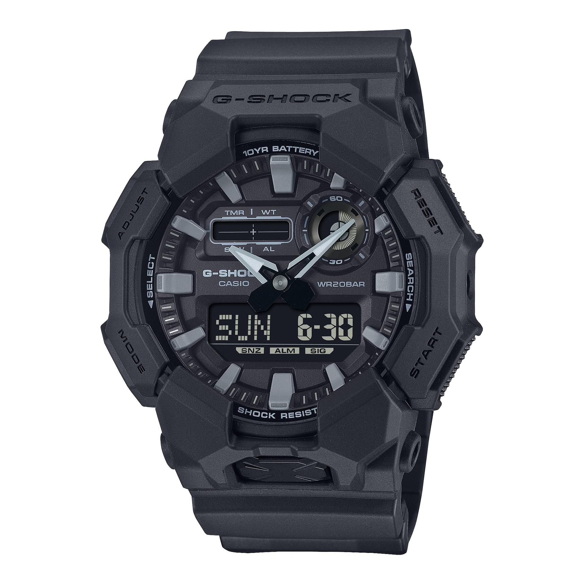 

[Casio] G-Shock Men s Watch GA-010-1A1JF Black, Biomass Plastic, Official Domestic Model