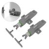 2Pcs ABS Touch Catch Closure Collision Resistant Self Locking Device  Wardrobe Door