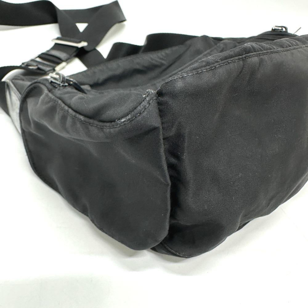 PRADA BT426T Shoulder Bag Shoulder Bag Shoulder Bag Nylon Black/SilverHardware
