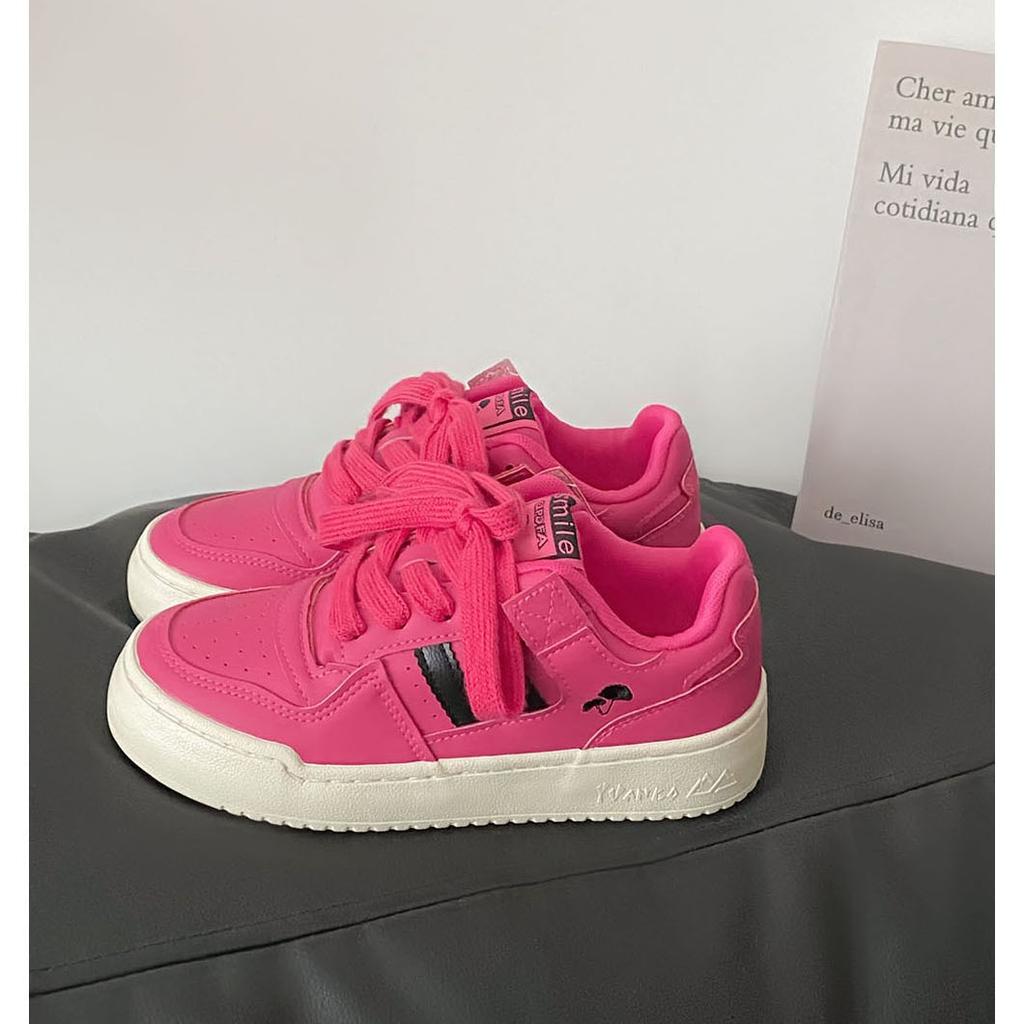 Color board shoes niche board shoes women's spring and autumn new fashion versatile white shoes women's shoes sports shoes women