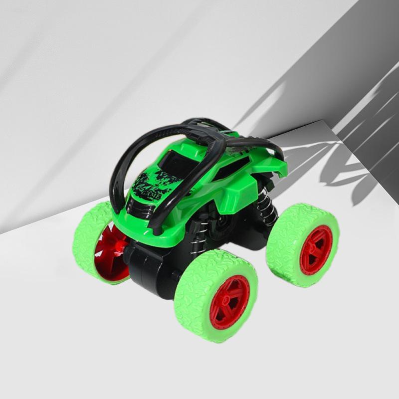 Cross-Border Children's Inertial 4WD Off-Road Stunt Car Toy
