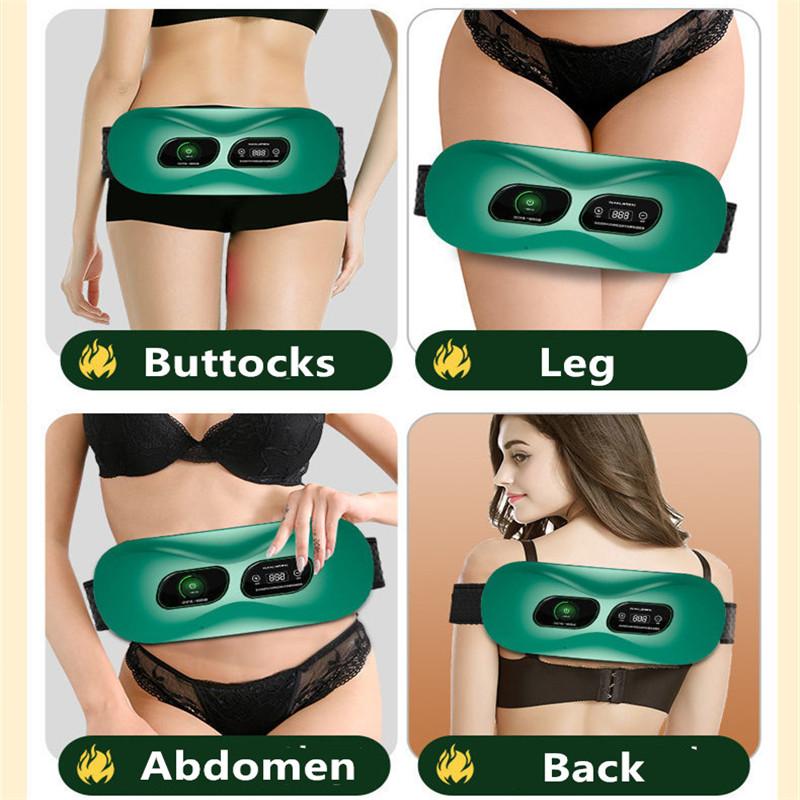 Cellulite Massager Eletric Muscle Stimulator Body Massage Abdominal Ems Muscle Stimulation Losing Weight Belly Slimming Belt Abs