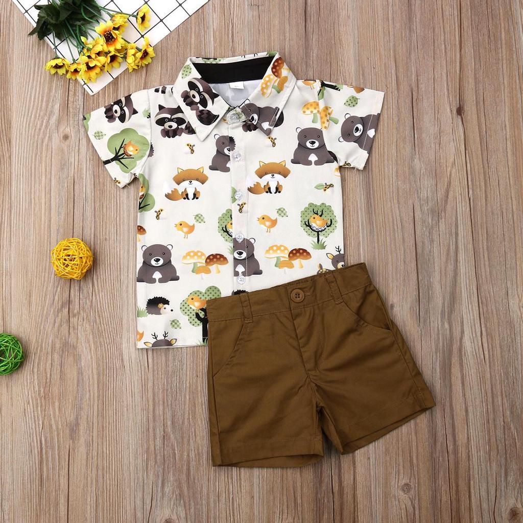 Kehen Cute Infant Baby Girls Cartoon Cat Print T-Shirt Tops Shorts Sets 2pcs Summer Outfits Kehen Cute Infant Baby Girls Cartoon Cat Print T-Shirt Tops Shorts Sets 2pcs Summer Outfits
