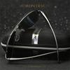 Fashion Polarized Toad Sunglasses Men Women Classic Mirror Eyeglasses Coating Anti-glare Sunscreen Metal Frame Glasses UV400