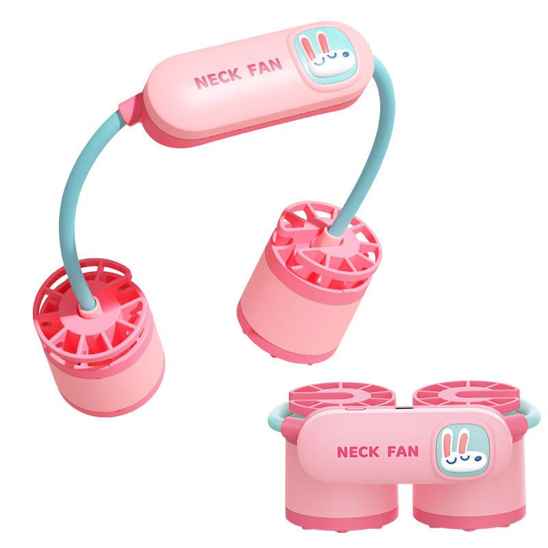 Duck Shape Portable Neck Fan With 3speed Usb Powered Personal Cooler