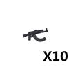 MOC Military Building Blocks Accessories Weapons Guns Special Forces Soldiers AKM Rocket Launchers Night Vision Toys Gifts X036